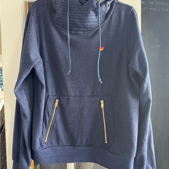 Aviator Nation Ninja Dark Blue Hoodie Sz L - Picture 2 of 5